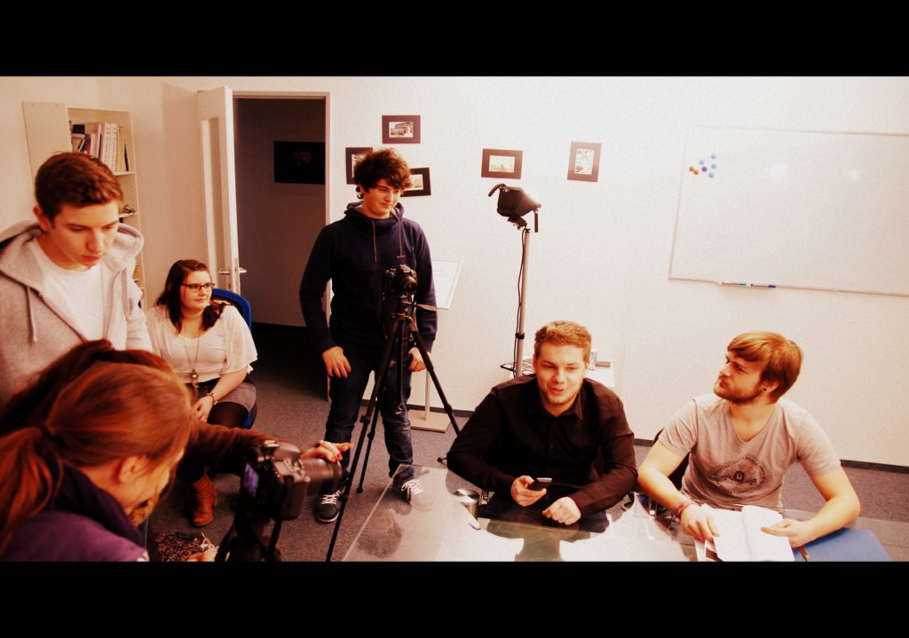 Videoproduktion mit Semigruppe "Tatort/Polizeiruf"
